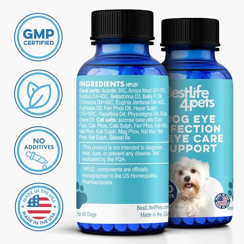 Dog Eye Infection & Eye Care Support Supplements