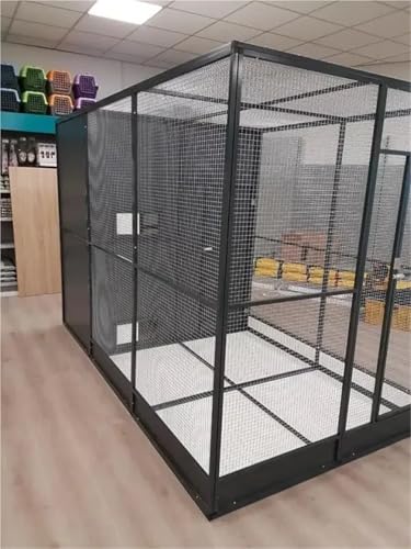 Large Aviary Bird Cage Outdoor Pet Cat Dog Bird Parrot Cage Metal Bird Breeding Cage