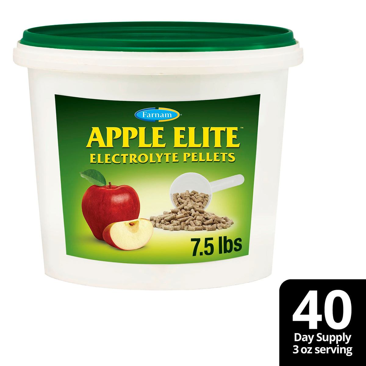 Apple Elite Horse Electrolytes Pellets Supplement (7.5 pounds)
