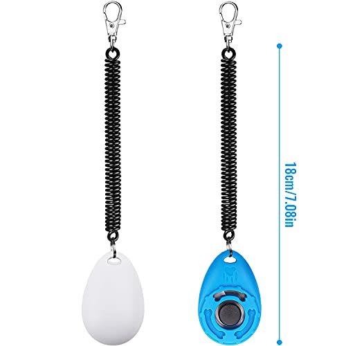 Dog Clicker for Training (Blue and White)