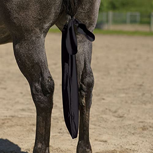 Lycra Tail Bag for Horses (Package of 3 Tail Bags / Black)