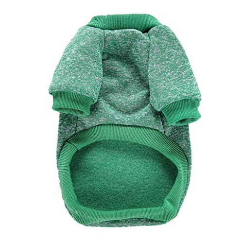 Dog Sweaters for Small Dogs (Green / XX-Small)