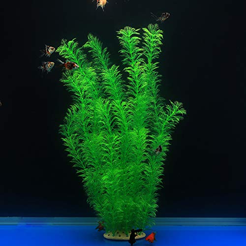 21 Inch Large Aquarium Artificial Plastic Plants Ornaments