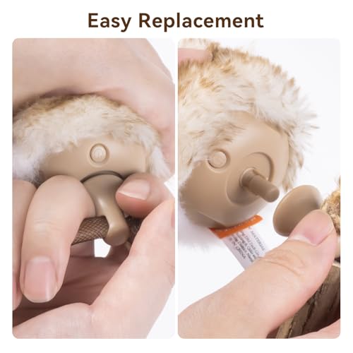 Cat Toy Replacement Tails 3 Pack Compatible MigiMouse Cat Toy for Indoor Cats
