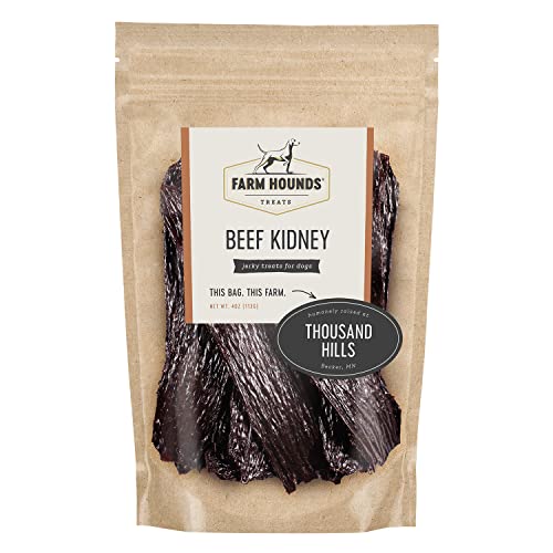 Beef Kidney Premium Natural Beef Kidney Jerky For Dogs (4 Ounce (Pack of 2))
