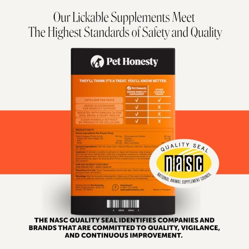Vet Backed Cat Joint Supplement Lickable Puree (20-Day Supply)