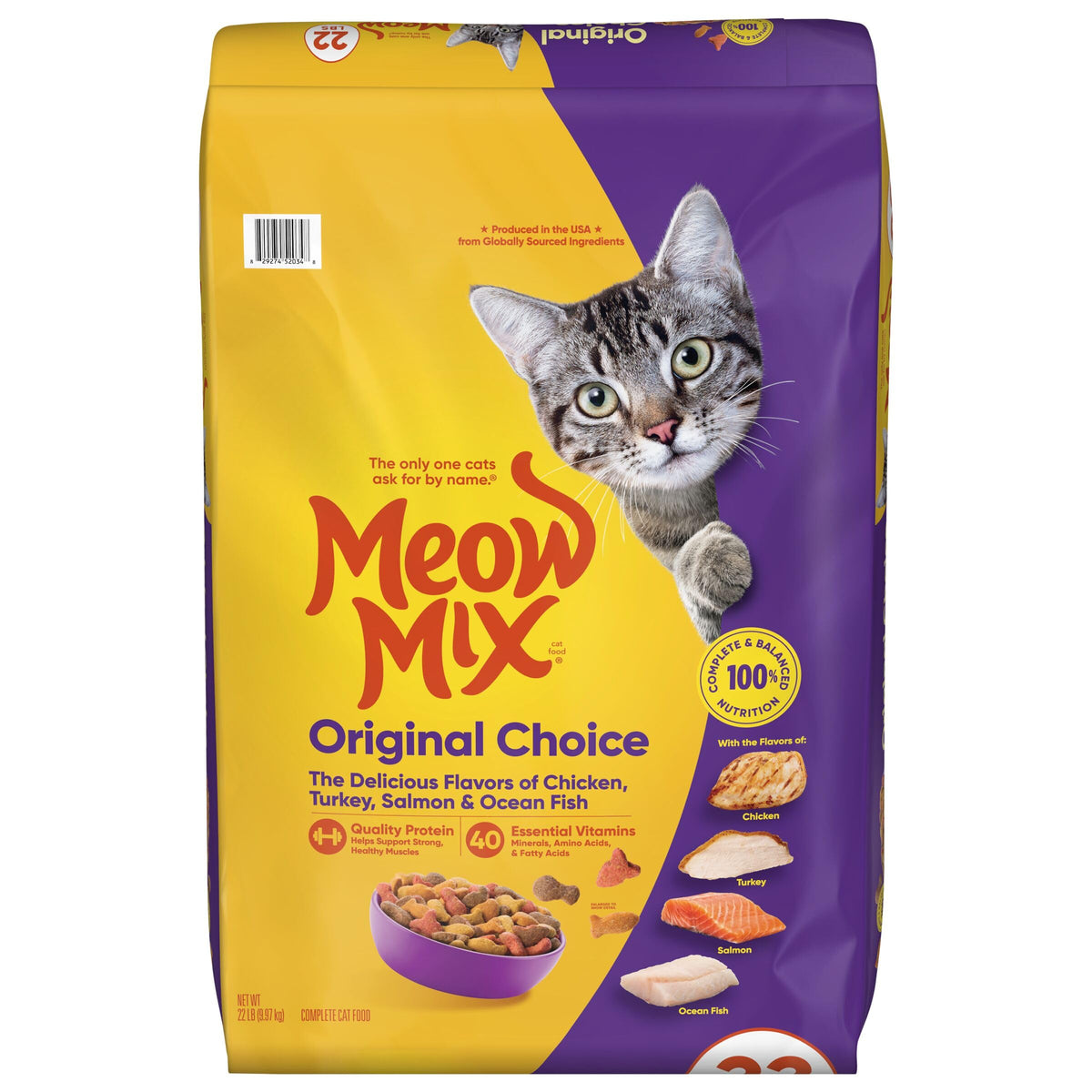 Original Choice Dry Cat Food (22 Pound (Pack of 1))