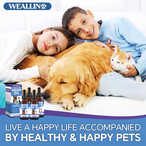 Hemp Oil for Dogs and Cats (4PC)