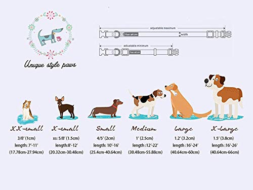Plaid Dog Collar with Bow Pet Gift Adjustable Soft and Comfy Bowtie Collars for Small Medium Large Dogs (Medium / blue plaid)