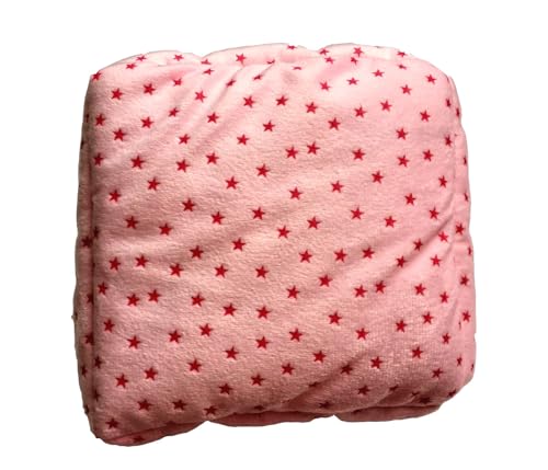 Guinea Pig Warm Cave Bed (L / Star-Pink)