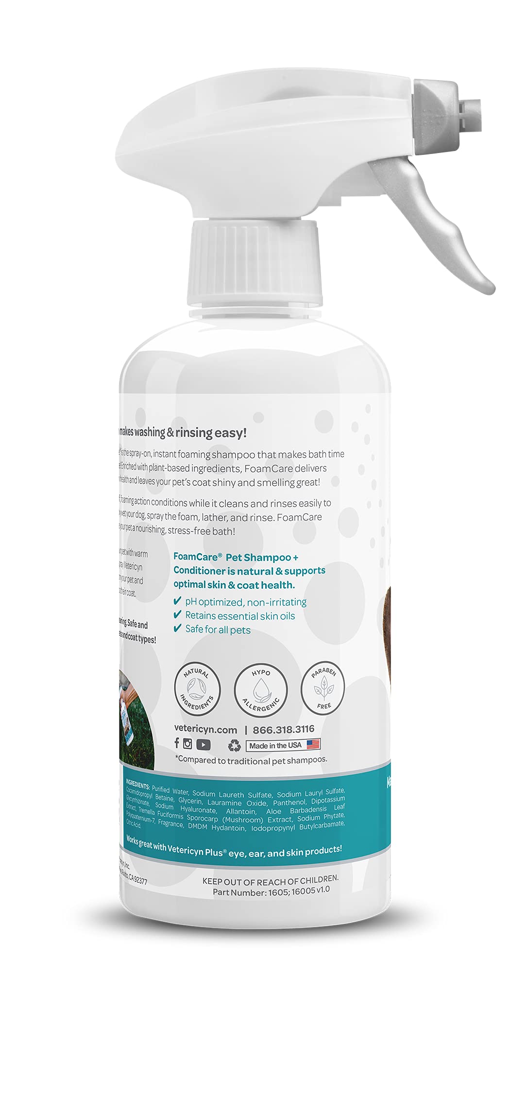 FoamCare Dog Shampoo and Conditioner (Shampoo + Conditioner)