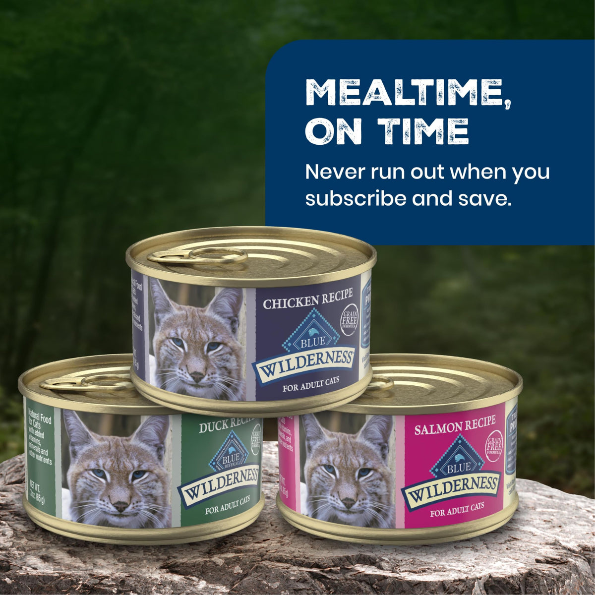 Wilderness Variety Pack Adult Paté Wet Cat Food (3 Ounce (Pack of 12))