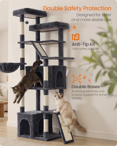 Large Cat Tree (Dark Gray)