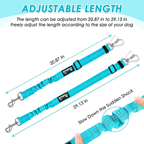 Dog Car Harness Seat Belt (Large / Light Blue)