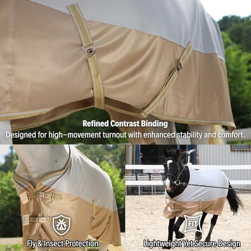 Breathable and UV Protective Tear (Silver Gold / 75 in)