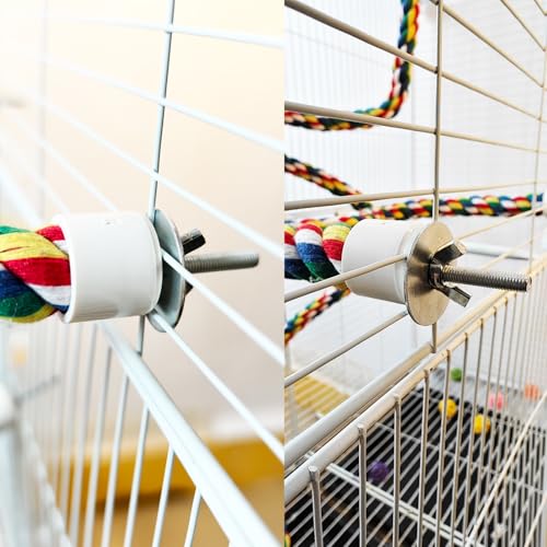 Bird Perch Bird Rope Perch & Rope Perch (polychrome / Medium)