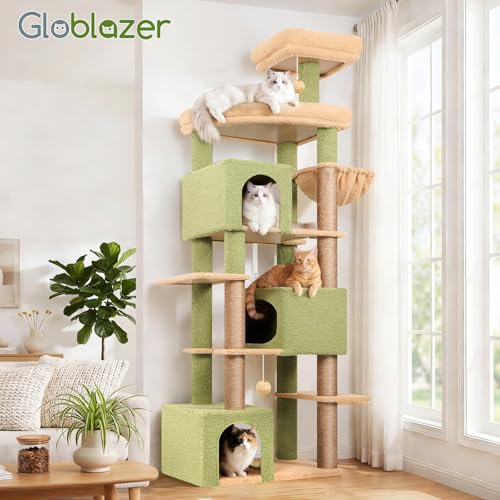 Cactus Large Cat Tree for Large Cats (Green)