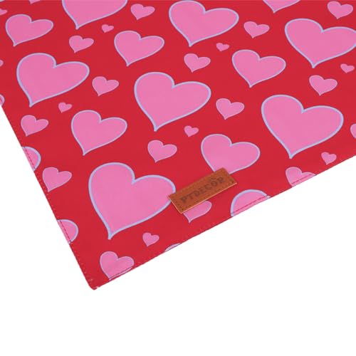 Pink Valentine Dog Bandana (X-Large / Valentine)