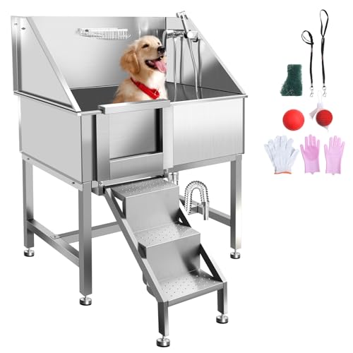 38" Dog Washing Station (L-RAMP)