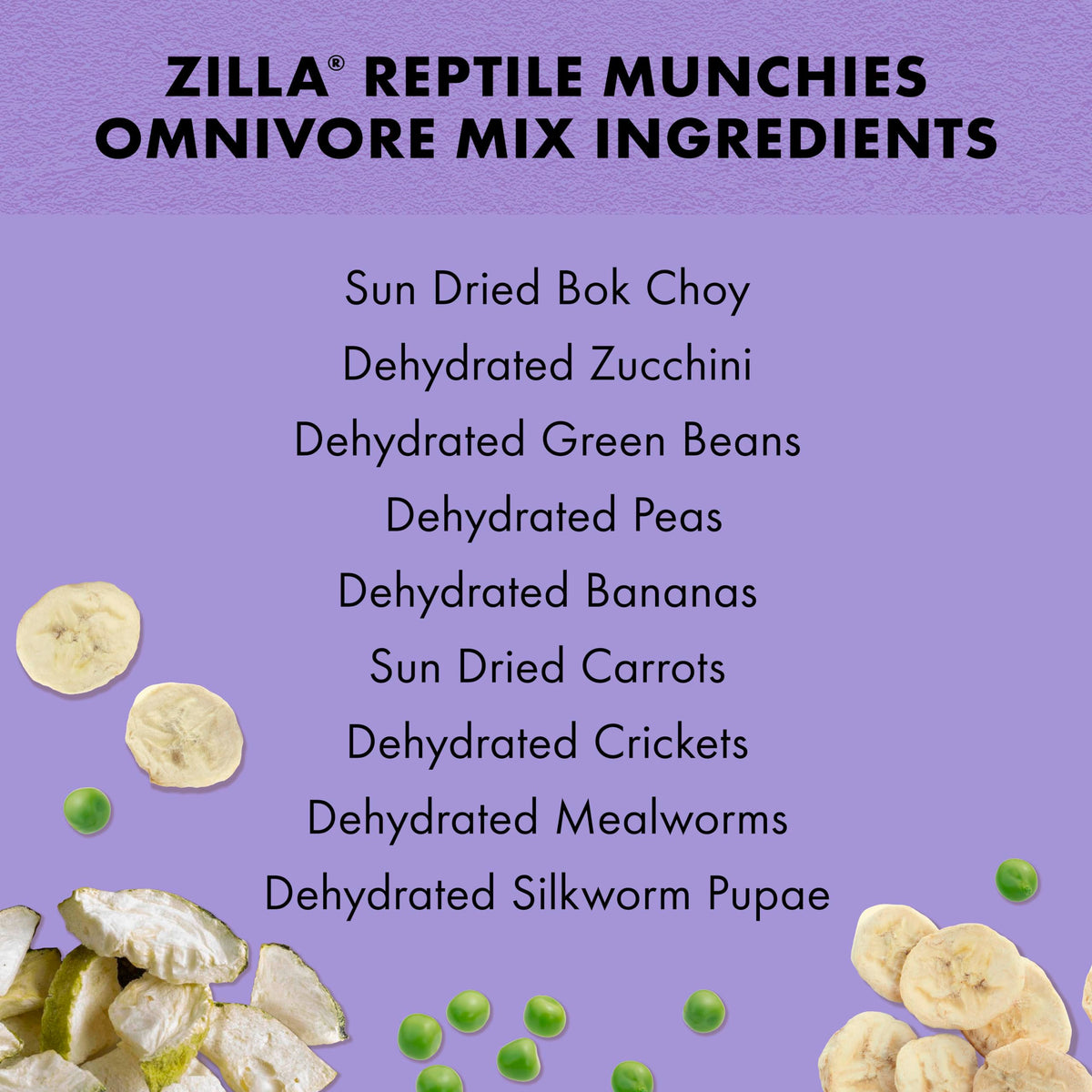 Reptile Munchies Omnivore Mix