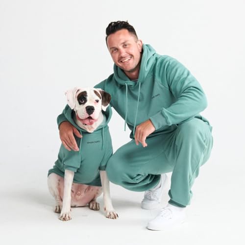Dog Hoodie Buttery (Teal / XX-Large)