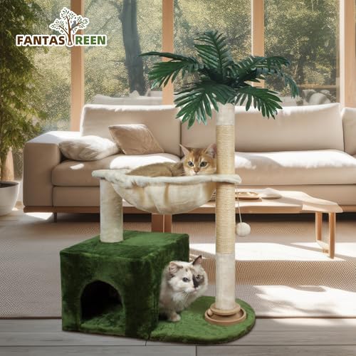 Cat Tree 38'' Tower with Large Hammock