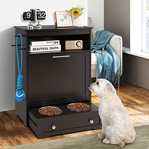 Pet Feeder Station (Brown)