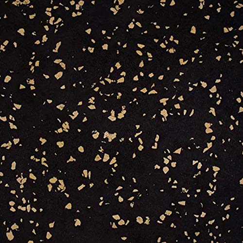 Genaflex Rubber Gym Floor Mat (10% Tan / 48"L x 48"W x 0.3"Th)
