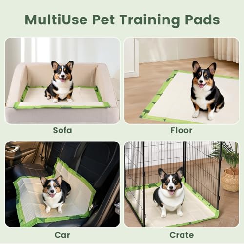Disposable Puppy Pads XL (28"x30"-Green)