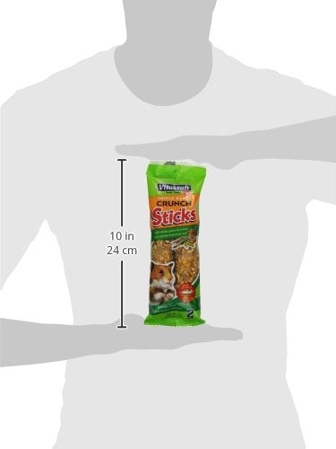 Crunch Sticks Peanut & Honey Flavored Glaze Hamster Treat (1 Ounce (Pack of 2))