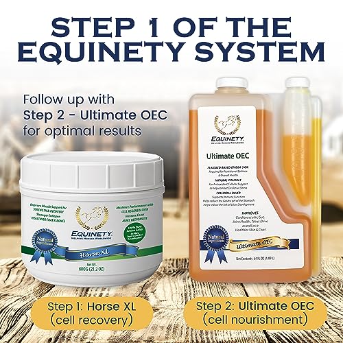 100 Day Supply Equinety Horse XL Powder Horse Supplement with Amino Acids (Horse XL)