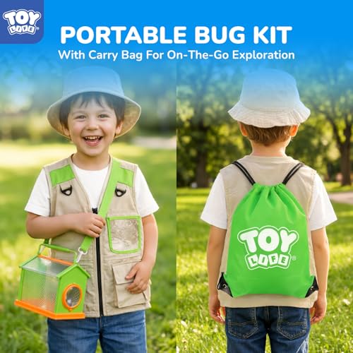 Kids Explorer Kit with Bug Catcher for Kids (18 PCS Dress-Up Explorer Set)