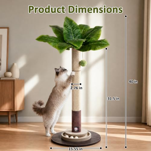 40" Cat Scratching Post