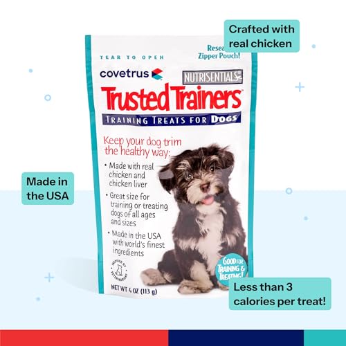 NutriSentials Trusted Trainers Soft Dog Training Treats (4 Ounce (Pack of 10))