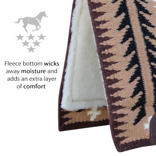 Ventana Western Saddle Pad (Walnut / 30x34)