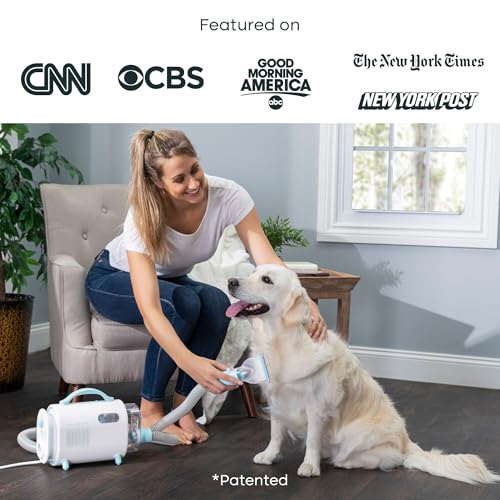 Pet Grooming Vacuum for Dogs & Cats