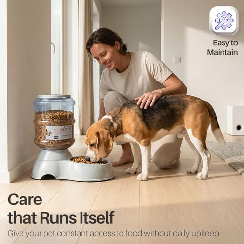 Gravity Pet Feeder (6-12 lb Feeder (3 Gallon) / Feeder)