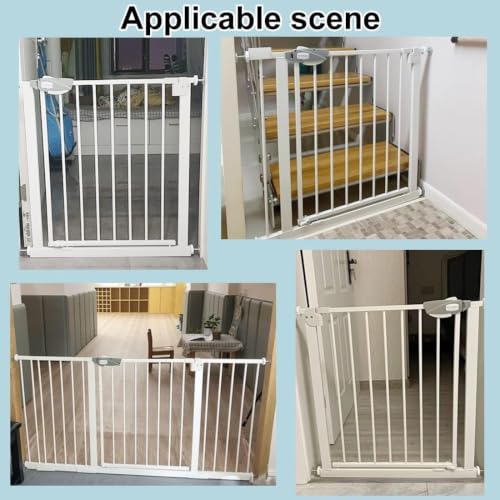 Triple Lock Baby Gate 68.11 (Black / 68.11-75.98"/173-193cm)