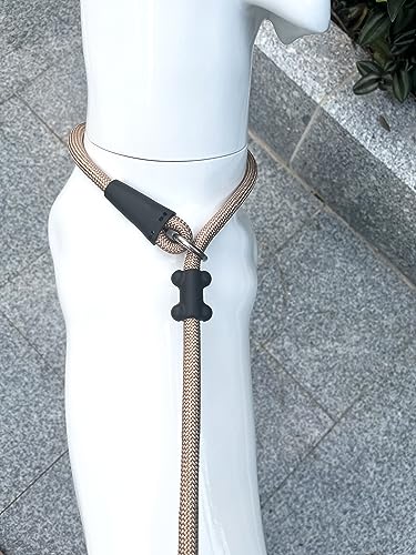 Slip Lead Dog Leash (1/2"×6ft / Light Military Tan)