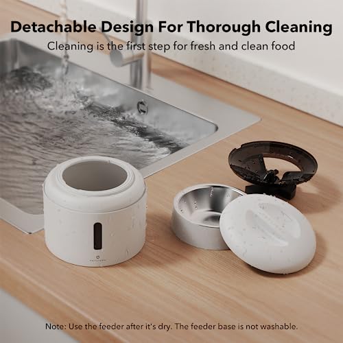 Automatic Cat Feeder (White / 3L-with WiFi)