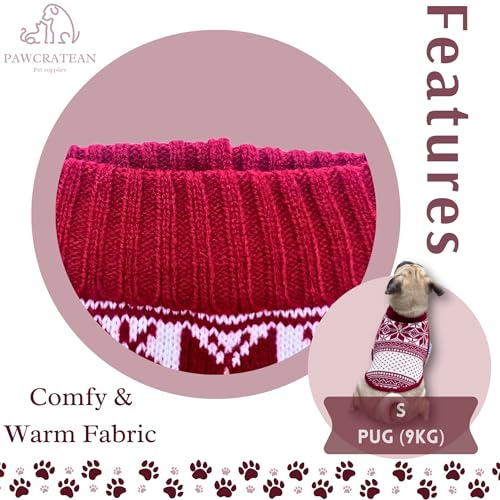 Cute Sweater for Dogs and Cats Soft Flannel Pet Outfit Warm and Cozy Animal Hoodie Small to Large Pet Clothes for Halloween Parties and Everyday Wear (X-Small)