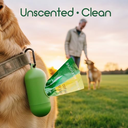 Biodegradable Dog Poop Bags 720 Count (720 Count (Pack of 1) / Natural Unscented)