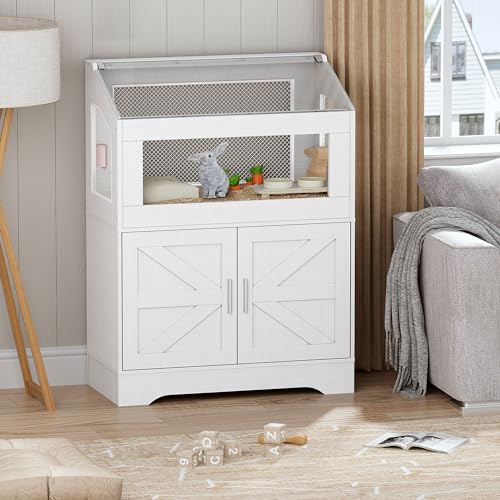 Hamster Cage Small Animal Cages with Storage Cabinet