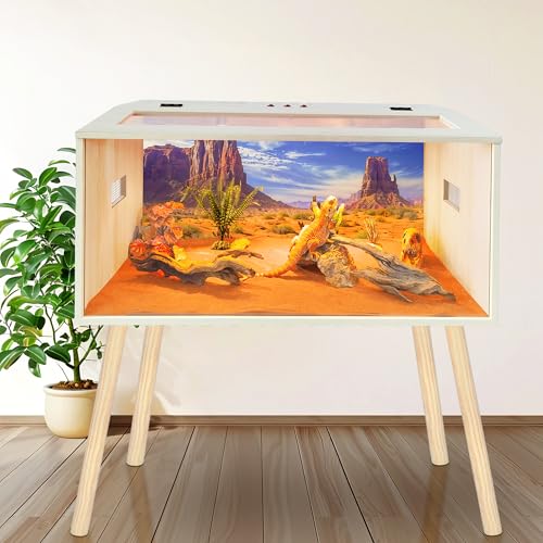 63 Gallon Reptile Tank (Oak / 63 gallons,40x20x20 inch)