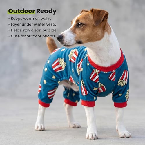 Popcorn Dog Pajamas (Popcorn / Small)