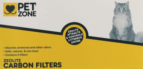 Odor Neutralizing Replacement Carbon Cat Litter Filters