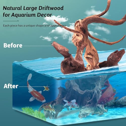 12Pcs Small Driftwood for Aquarium 4.1"