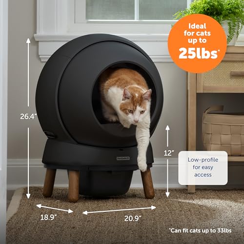 ScoopFree SmartSpin Self (Black / SmartSpin Litter Box)