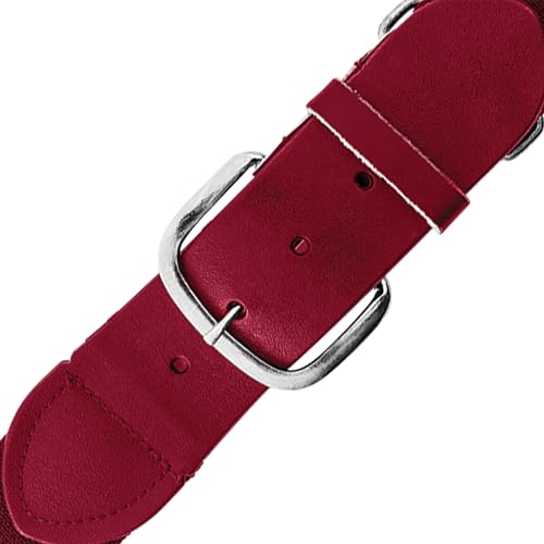 Baseball Softball Uniform Belt (Youth (18-32 Inches) / Scarlet)