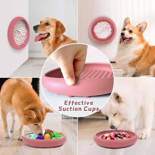 Dog Lick Bowl (Pink / Small)